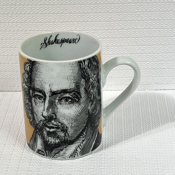 William SHAKESPEARE 12oz Ceramic Coffee Mug Multi Vandor Classic of The Arts - Picture 13 of 15